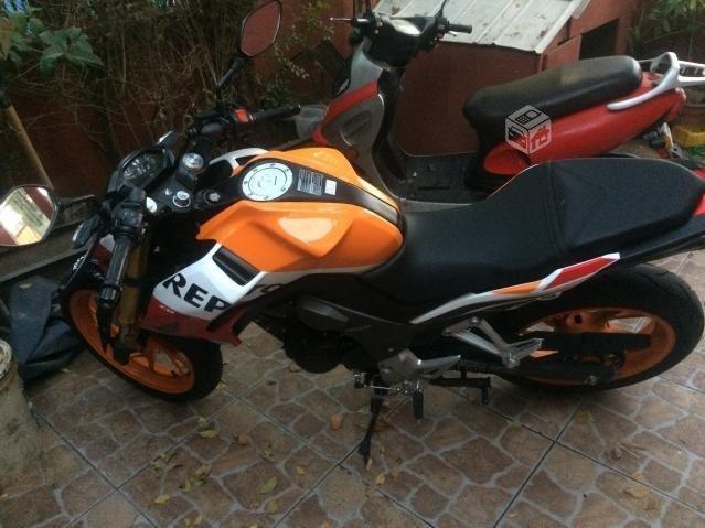 Honda CB190R Repsol 2016, Garantía hasta 28 de Jun