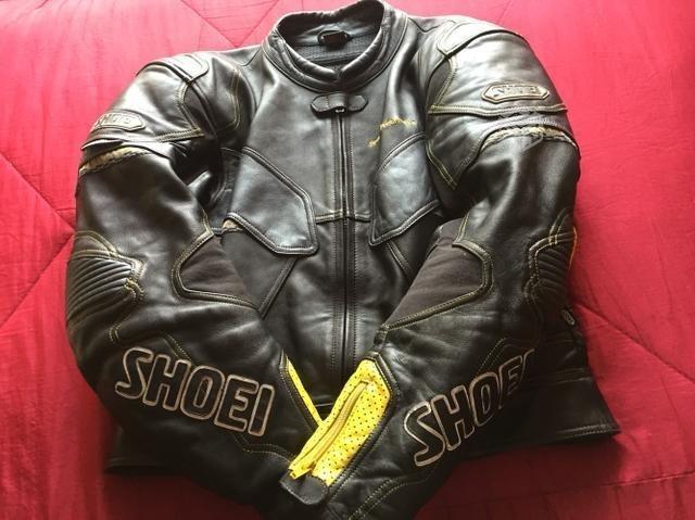 Chaqueta de cuero shoei