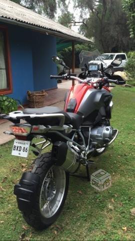 Moto bmw gs 1200, año 2015