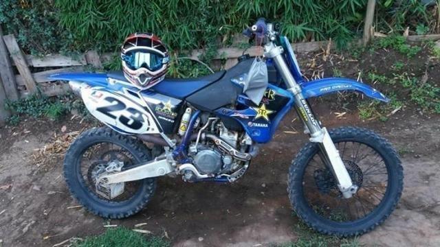 Moto yamaha wr 450 exceente estado