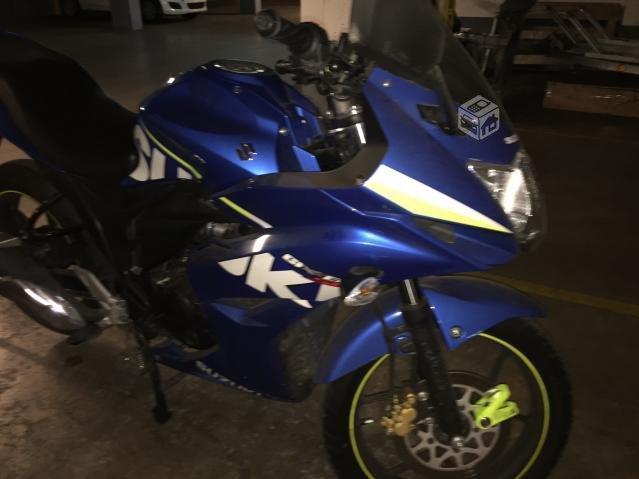 Suzuki Gixxer SF año 2017, por no uso. poco km