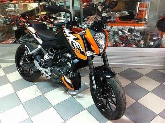 Ktm duke 200 naranja