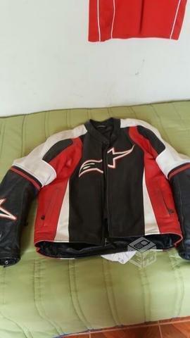 Alpinestar chaqueta de moto cuero