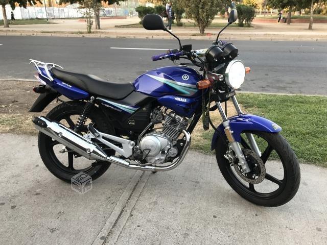 Yamaha ybr 125 azul 2016
