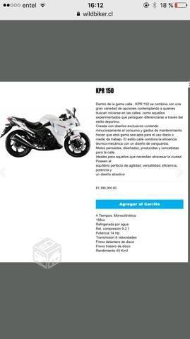 Moto Lifan KPR 150