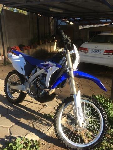 Moto Yamaha WR 450