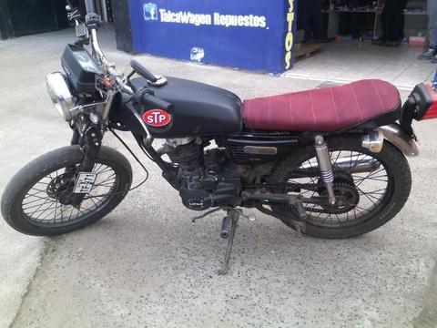 moto 125 cc tipo cafe racer