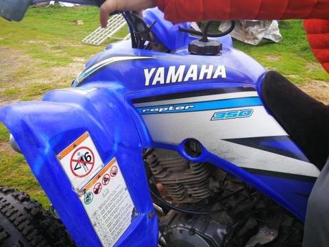 Yamaha raptor 350