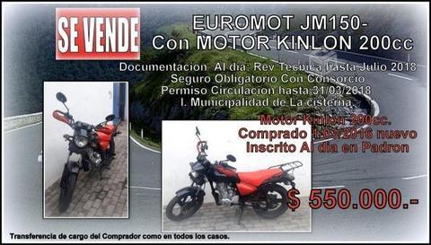 Euromot JM 150con motor kinlon 200