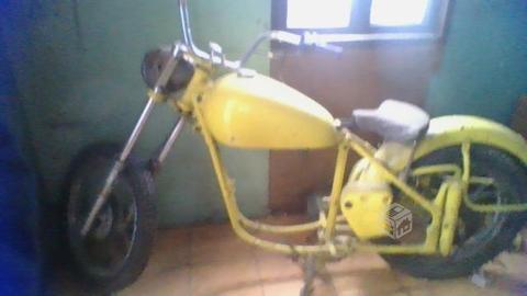 Moto de reliquia combersable