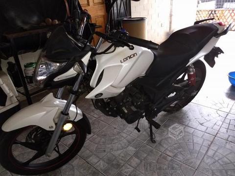 Moto loncin 150 año 2016 impeque