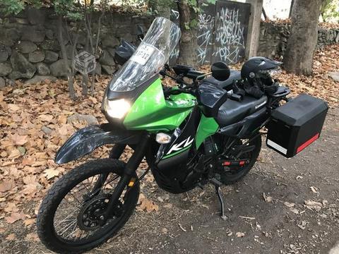 Moto kawasaki klr