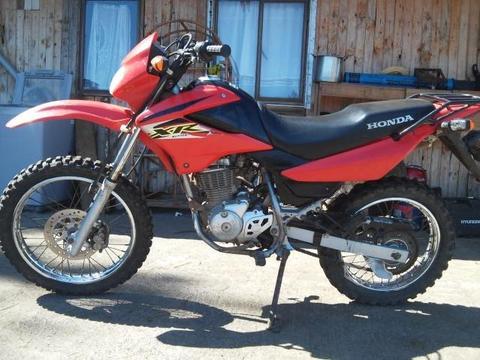 permuto moto honda xr 2014