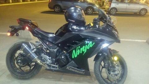 Kawasaki ninja 300r 2014