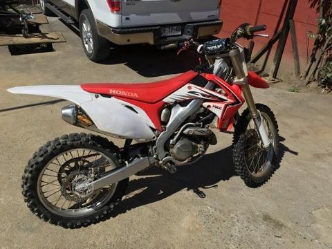 Honda crf 450r 2012 acepto tarjetas de crédito