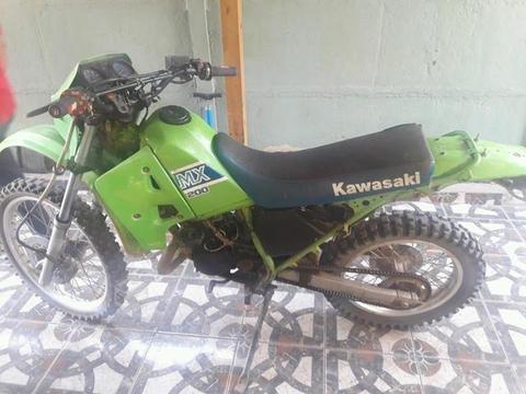 Moto kawasaki kmx 200 2t