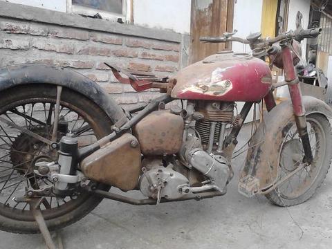 Moto 1948 ariel 350cc