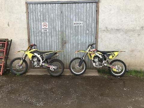 Rmz 250 dos motos 2015 y 17