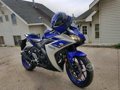 yamaha r3 año 2016 de 320 c.c