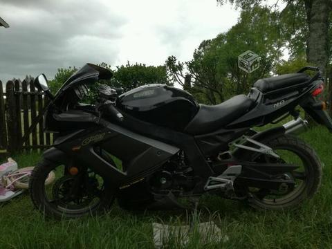 Moto shineray xy250 color negro