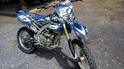 Yamaha Yzf 450 fx 2016