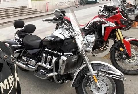 Triumph rocket touring iii (tipo indian harley)