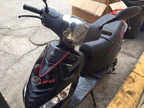 moto scooter automática