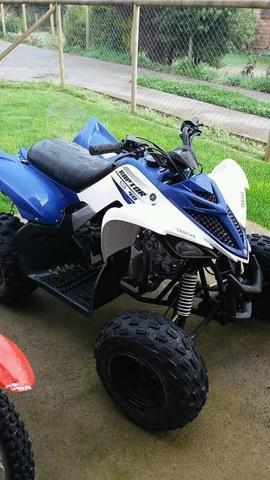 Cuadrimoto yamaha raptor 90cc. 2016