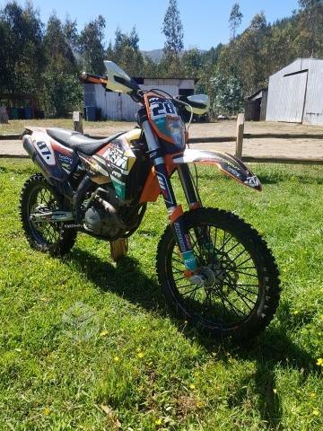 KTM exc250f arranque electrico