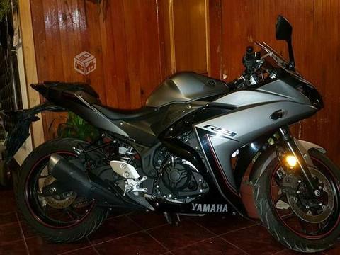 Yamaha r3 7300 km