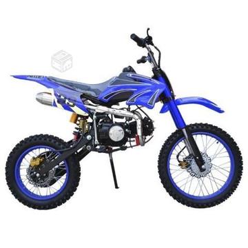 Motocicleta Enduro 125cc Azul
