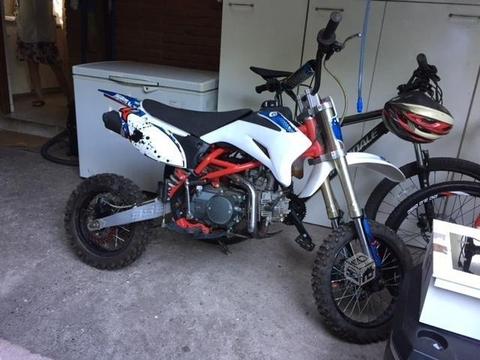 Pitbike 125cc como nueva