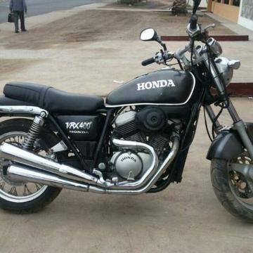 Moto. Honda. 400 cc