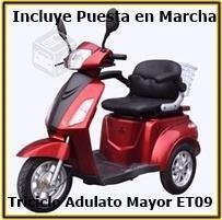 ET09 Triciclo Scooter para Adulto Mayor