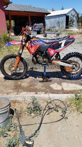 Ktm exc 250 six days 2008