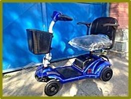 Scooter Discapacitado Eléctrica plegable