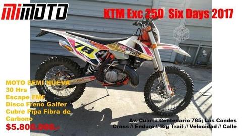 KTM EXC 250 2T Six Days
