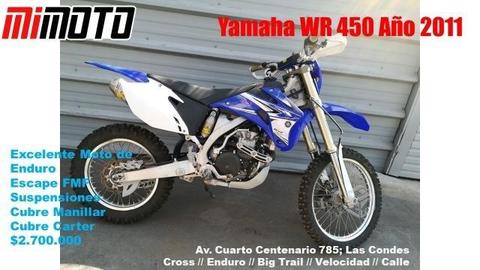 Yamaha WR 450 Espectacular