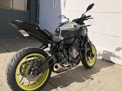 Yamaha MT07 único dueño 700cc 2017