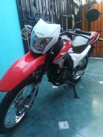 moto honda xr190 poco uso conversable