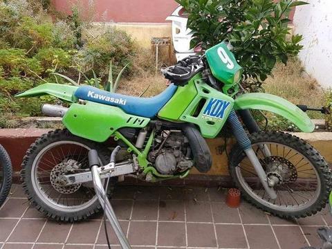 Moto Kawasaki KDX