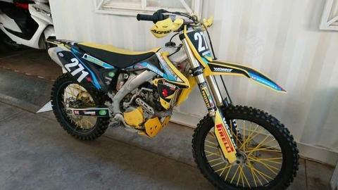 Suzuki rmz450 2017 como nueva