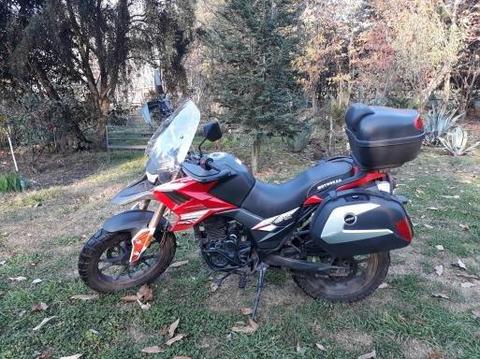 Moto tekken 250 touring motorrad