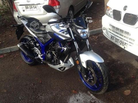 Yamaha mt 03 naket