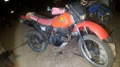 Moto Honda XL 250 año 84 o Permuto