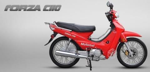 Moto Motomel Forza 110cc Azul y Roja