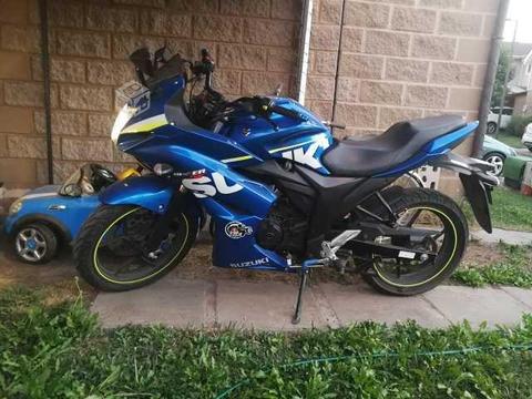 Moto suzuky gixxer 2016 155