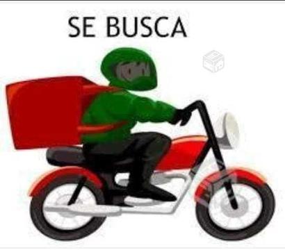 busco repartidor con moto