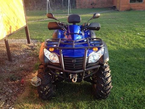 Cuadri cf moto impecable