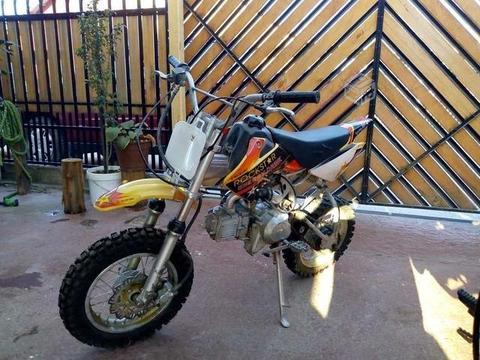 Moto pitbike 110 cc